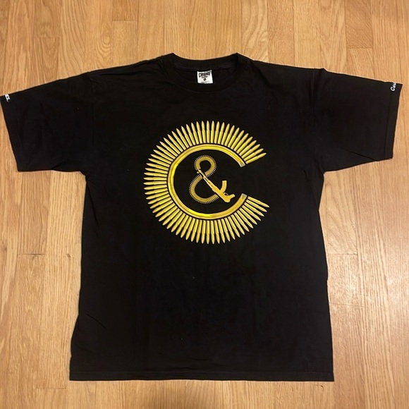 Crooks& Castles bullets graphic tee size M - Picture 1 of 5